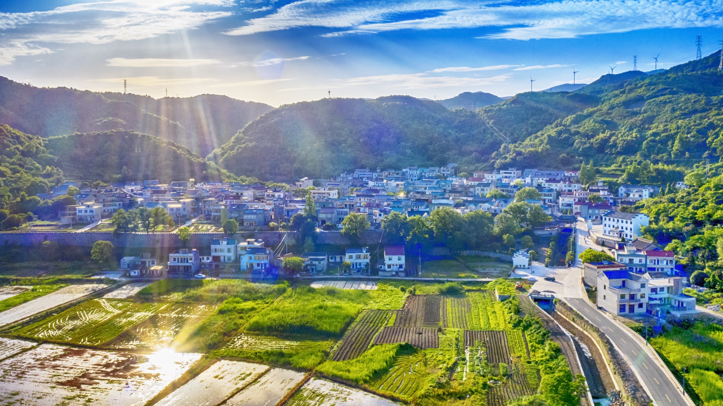 村庄新风貌