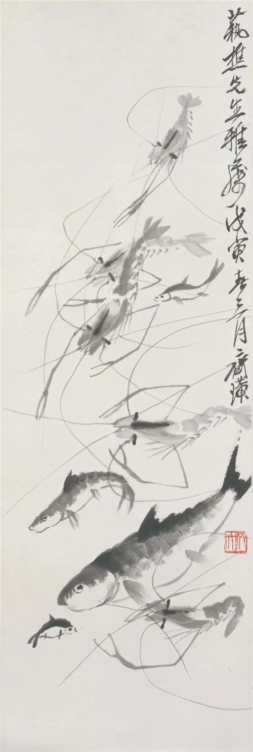人文阅读|苦把流光换画禅——齐白石笔下的鱼虾