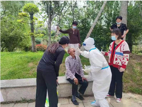 社区暖心救助 防疫一个不少