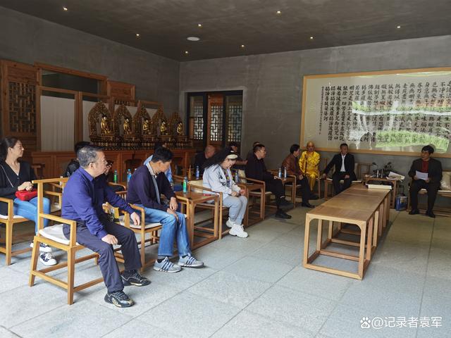四川省通俗文艺研究会“文企结合走基层 互帮互助谋发展”(2)走进蒲江石象寺