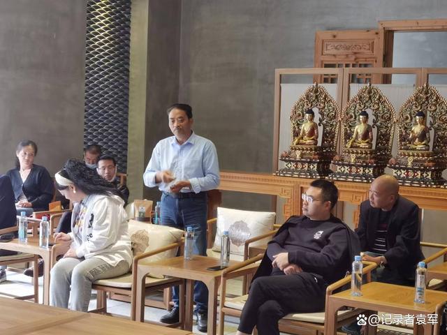 四川省通俗文艺研究会“文企结合走基层 互帮互助谋发展”(2)走进蒲江石象寺