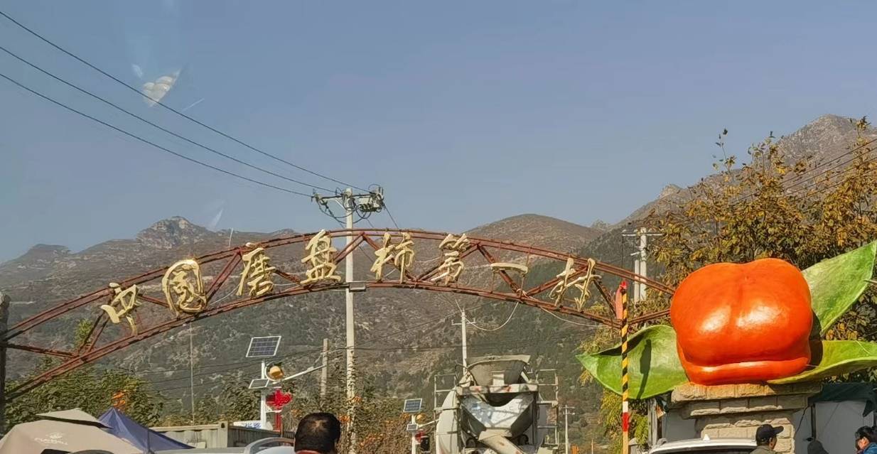 柿子红了------走近中国磨盘柿第一村