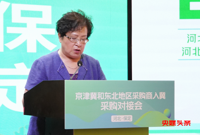 京津冀和东北地区采购商入冀采购对接会在保定成功举办