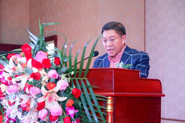 商会团拜贺新春,不忘慰问农民工