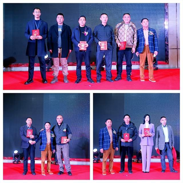 商会团拜贺新春,不忘慰问农民工