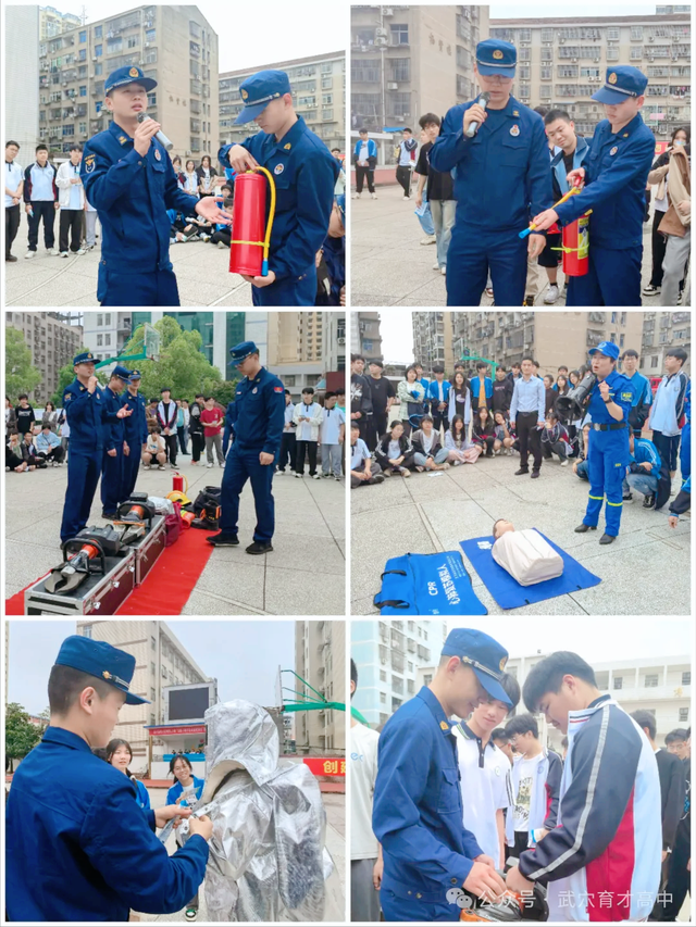【今日黄冈】 以“演”促防 以“练”护航——武穴市育才高中开展应急避险演练活动