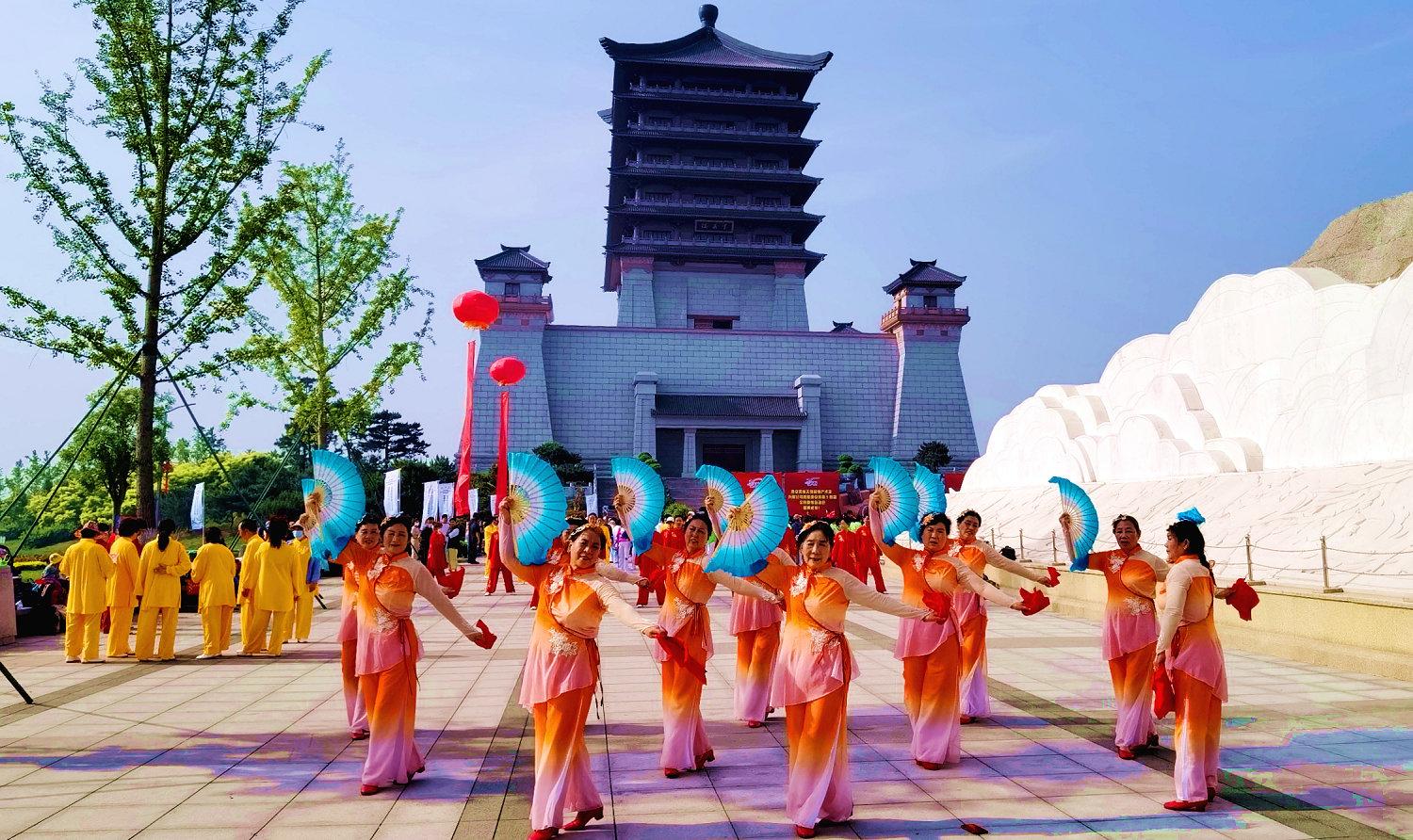 中国体育彩票“恒地 天悦杯”泰安市第十四届全民健身运动会开幕