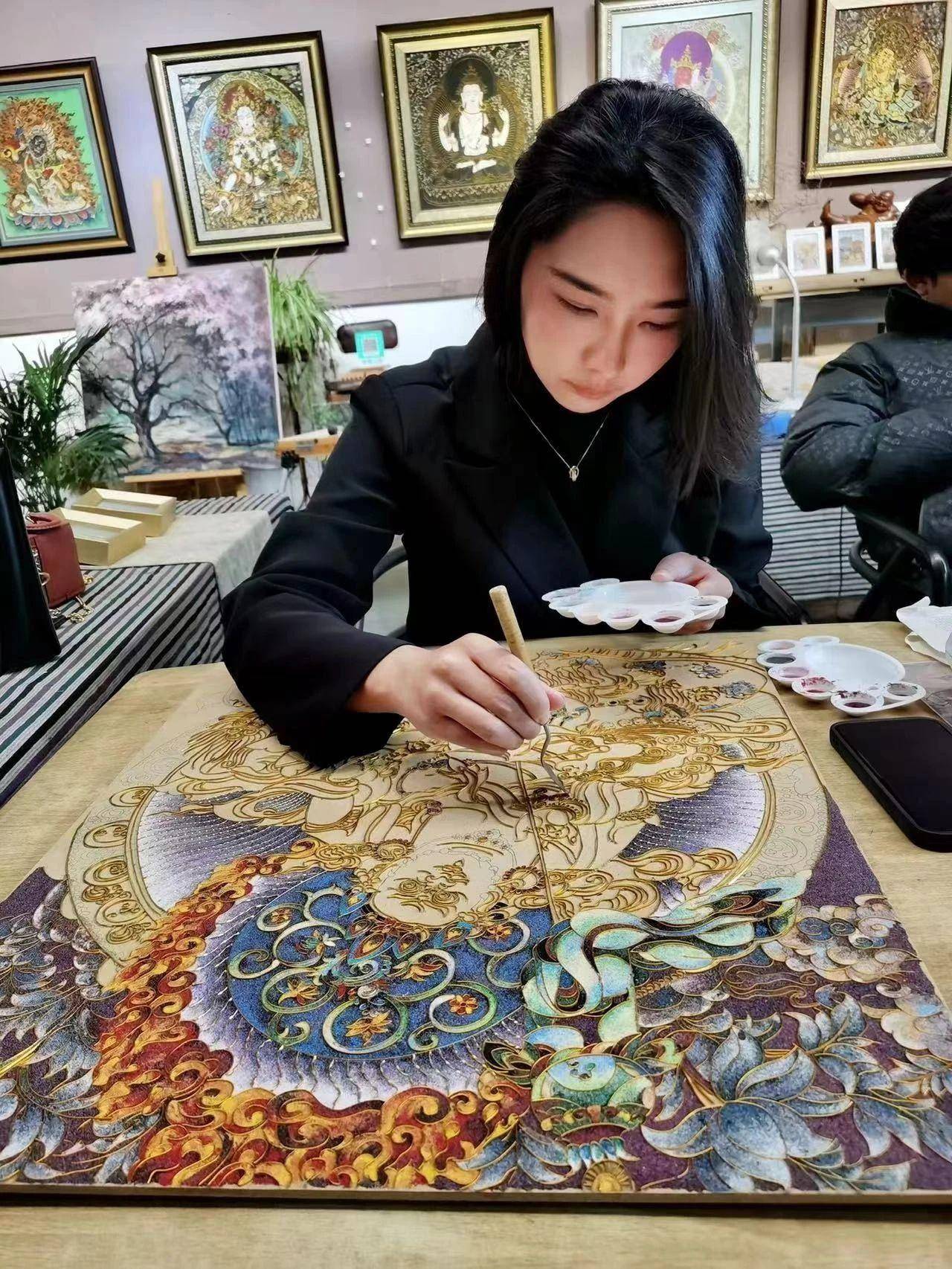杨梓艺:兰坪普米姑娘热爱非遗传承,用指尖“掐”出家乡美