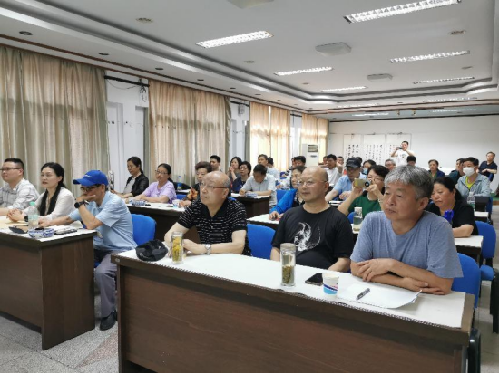 安徽省直机关书画家协会楷隶专委会开展公益培训活动