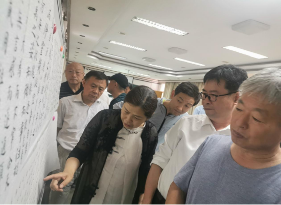 安徽省直机关书画家协会楷隶专委会开展公益培训活动